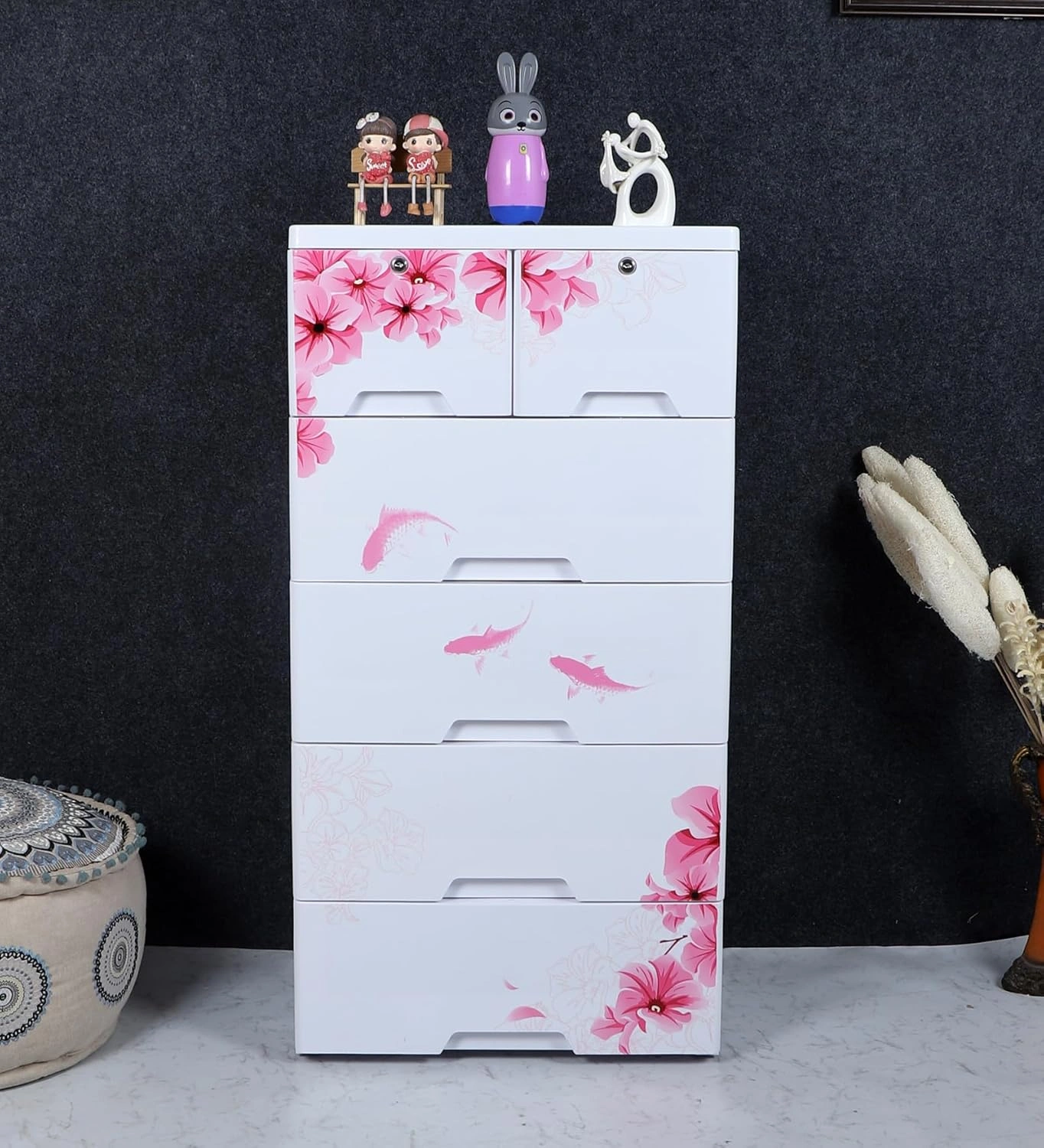 Cool Kids Chest Five Drawers Perfect Room Organizer Fun Stylish Design